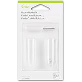 Cricut Rotary Blade Replacement Kit Compatible with Cricut Maker | Includes a Hard Cutting Blade with Protective Cap, Washer, Nut &amp; Screwdriver, Cuts Delicate Papers &amp; Unbacked Fabric