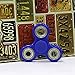NEWBEA Hand Spinner Tri-Spinner Fidget Spinner Toy Stress Reducer - Perfect For ADD, ADHD, Anxiety, and Autism Adult Children (Three wings blue B)