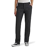 Lee Womens Wrinkle Free Relaxed Fit Straight Leg Pant