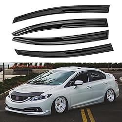 AceRide Window Visors Compatible with Honda Civic