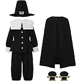 ReliBeauty Pilgrim Costume Boys