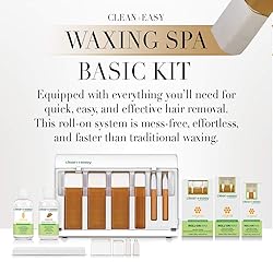 Clean + Easy Roll On Wax Kit (120V) - Complete