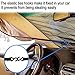 Windshield Snow Cover,Hippo Magnetic Windshield Cover & Mirror Covers Used for Storage Pouch - Ice Sun Frost and Wind Proof in All Weather, Fit for Most Vehicle with Size 74.86