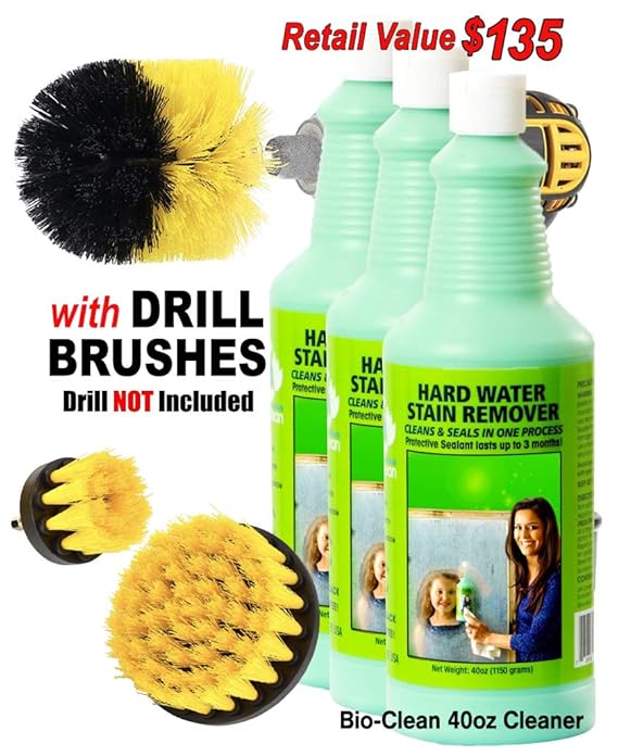 Bio Clean Eco Friendly Hard Water Stain Remover (40oz Extra Strength
