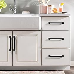 9BUILD 5 Inch 20 Pack Kitchen Cabinet Handles Matte