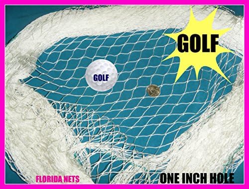 Golf Net Lacrosse, Cage, Hockey and Sports Netting, Fishing Nets Choose Your Length. (70' X 12')