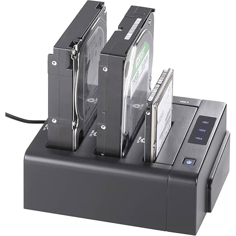Renkforce rf-docking-05 USB 3.0, eSATA SATA 3 Port Festplatten-Dockingstation