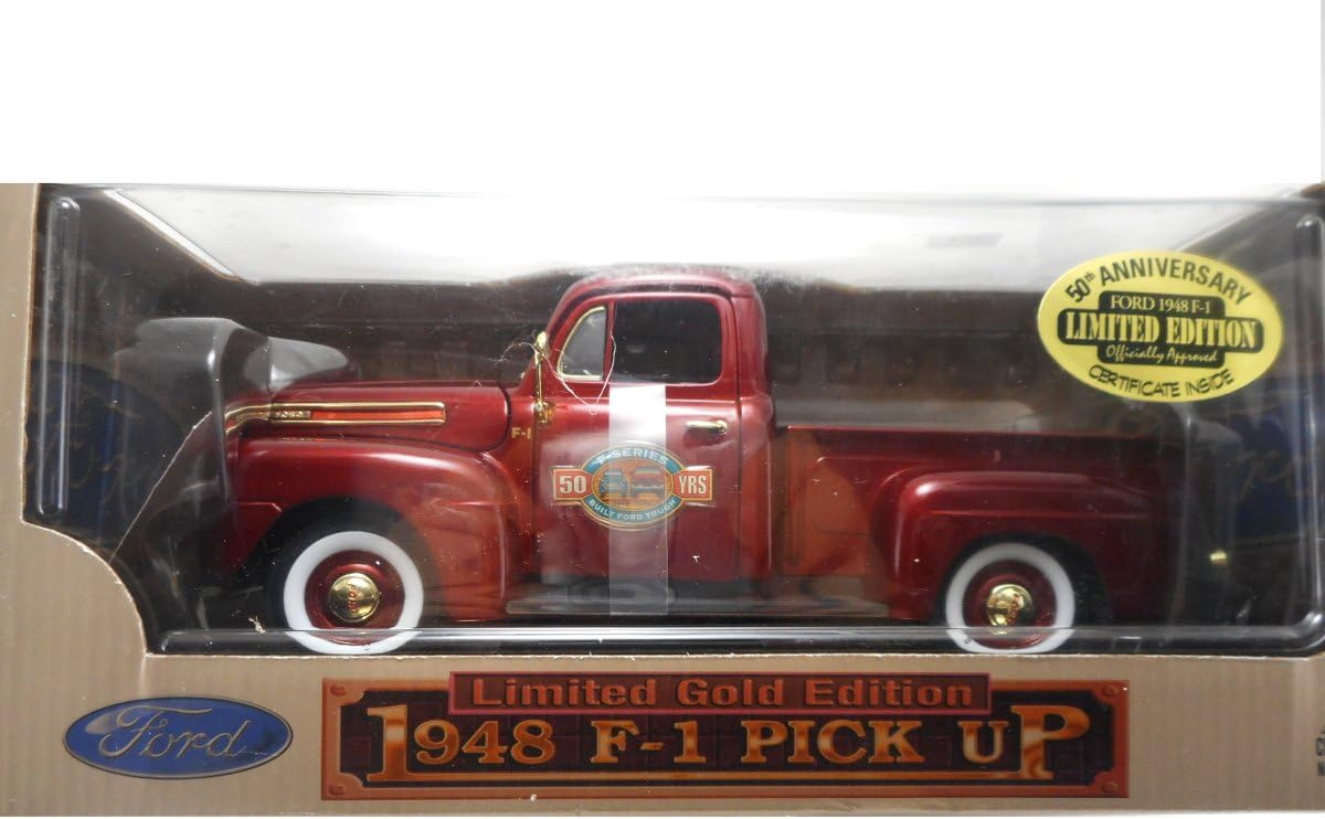 Road Legends Yat Ming 1948 F-1 Ford Pick up Truck 50th Anniversay 1:18 Limited Gold Edition