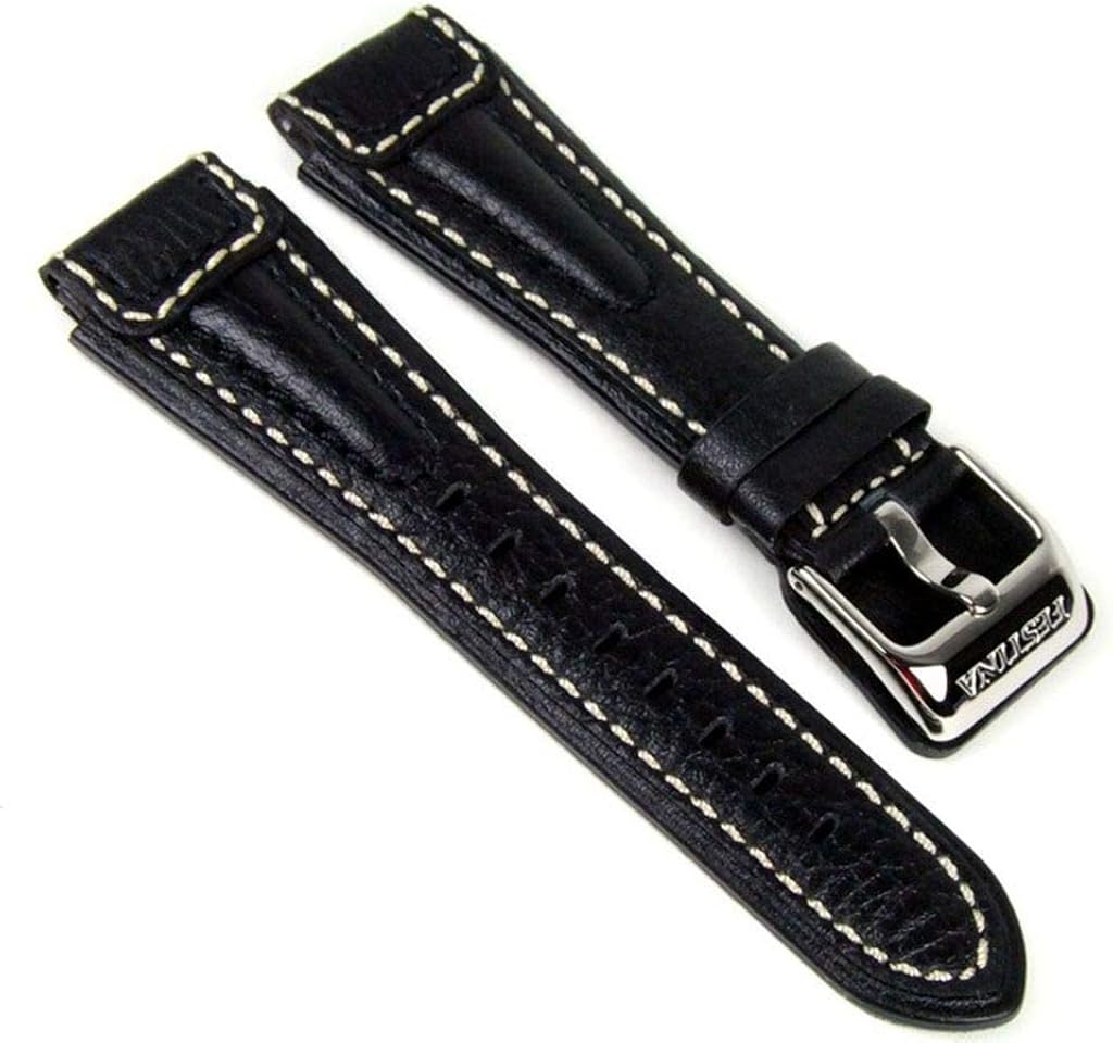 Festina Replacement Watch Strap Leather Band Black 22 mm F16282/5 °F16282/ Amazon.co.uk Watches
