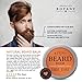 Beard & Mustache Balm / Wax / Oil / Leave In Conditioner 2 oz - 100% Natural, Soothes Itching - Thickens, Strengthens, Softens, Tames & Styles Facial Hair - Brooklyn Botany