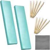 TICFROG Watch Cleaning Putty Kit with Watchmaking Cleaning Putty Watch Cleaner Clay, Willow Sticks and 18CM Cleaning Cloth, for Wristwatch Wheel Pivot and Repair Tool