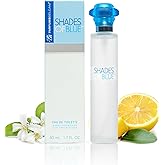 PB ParfumsBelcam Shades of Blue Eau de Toilette Spray for Women - Fresh Citrus & Fruity Floral Perfume with Notes of Lemon, G