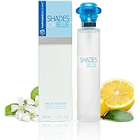 PB ParfumsBelcam Shades of Blue Eau de Toilette Spray for Women - Fresh Citrus & Fruity Floral Perfume with Notes of Lemon, G