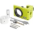 Ryobi A99DLK4 Wood and Metal Door Lock Installation Kit for Installing Deadbolts and Locksets