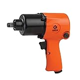 Groz 61920 1/2" Pneumatic Impact Wrench, Aluminium