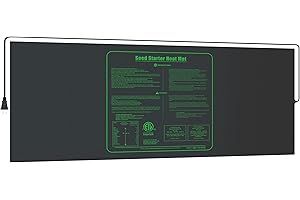 iPower Waterproof Seedling Heat Mat 48" x 20", ETL Certified Durable Germination Heating Pad, for Seed Starting Propagation