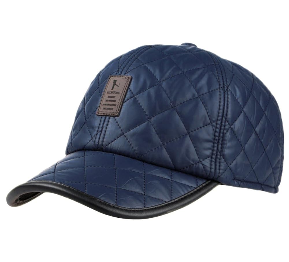 Winter Baseball Cap Hat, Estwell Unisex Thick Warm Cap with Ear Flap Adjustable Casual Sport