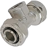 M8078 For Rapidair Maxline 3/4" Piping Tee W/ 1/2" Female NPT Pipe Thread Inlet
