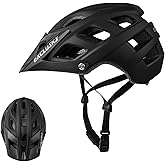 Bike Helmet, Exclusky Mountain Bike Helmet Men Women Lightweight Breathable Adjustable Adult Bicycle Cycle MTB Helmet 56-61cm