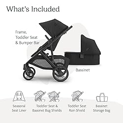 UPPAbaby Vista V3 Stroller + Bassinet V3