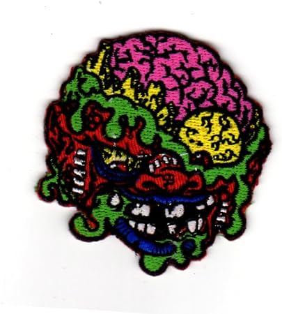 Amazon ワッペン Madballs マッドボール カラフル モンスター アイロン パッチ キャラクター 雑貨 カスタム グッズ 男の子 女の子 ワッペン アップリケ 通販