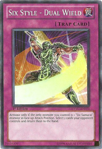 Yu-Gi-Oh! - Six Style - Dual Wield (EXVC-EN073) - Extreme Victory - 1st Edition - Common