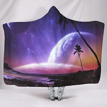 DWgatan Tapiz,Tapices,Cálidas y Elegantes Mantas con Capucha fantasía