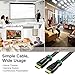 UGREEN HDMI Cable 4K HDMI 2.0 Cord Braided High Speed 18Gbps, HDR 4K 60Hz, Ethernet Compatible for Xbox, PS3 PS4, Blu Ray DVD Player, Samsung LG HDTV, HP Computer Monitor (10ft)