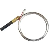 36" 750mv Thermopile Replacement Part Number 60125501, h5882, 60J79,60J7901, R942, 2103-512 for Heat Glo Heatilator,Fireplace Thermopile Replacement Fireplace, Stove Accessories