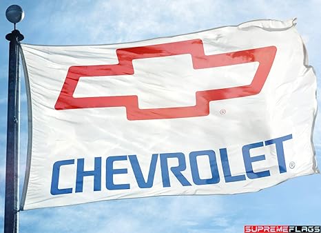 Sports Outdoors Chevrolet Flag Banner 3x5 Ft Chevy American Wall
