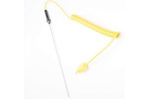 Smartsails 35mmx200mmTP-10 Needle Tip Thermocouple Probe Temperature Sensor, Type K, (-50 to 600 ° C)