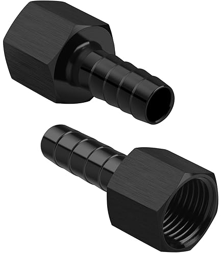 2Pcs 45° 8AN Female To 1/2" Push Lock Hose Fitting - View #7