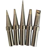 Quality ShineNow Replacement Tips for Weller WES51 WESD51 WCC100 PES51 ET Tip Series(5PCS Tip Set)
