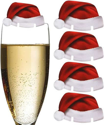 Segnaposto Natalizi Amazon.Takestop Set 30 Pezzi Cappello Cappelli Babbo Natale Segnaposto Segna Bicchiere Segnabicchiere In Carta Natalizie Regalo Decoro Addobbo Decorazioni Flute Champagne Capodanno Amazon It Elettronica