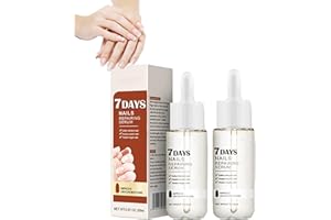 VCNTK 7 Days Nail Growth and Strengthening Serum,Nail Growth and Strength Serum,20ml Nail Growth & Strengthening Oil Serum,Stronger Nails in 1 Week Nail Strengthening Treatment(2PCS)