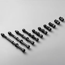 BNUOK (60 Sets) M5 x 8mm Hex Socket Head Cap Screws