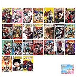 My Hero Academia Manga Vol 1 23 Collection With Japanese Edition Vol 1 And Sticky Notes Kohei Horikoshi Amazon Com Books