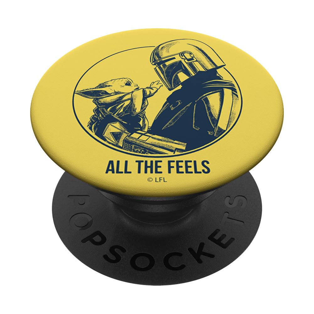 Star Wars: The Mandalorian & The Child All The Feels PopSockets Swappable PopGrip