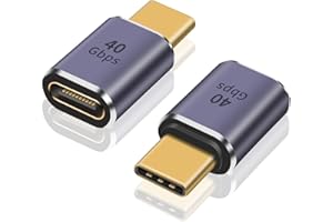Poyiccot USB C Extender Adapter 2Pack, 40Gbps USB Type C Extension Adapter, USB C 3.2 8K@60Hz PD 100W Type C Extender Support