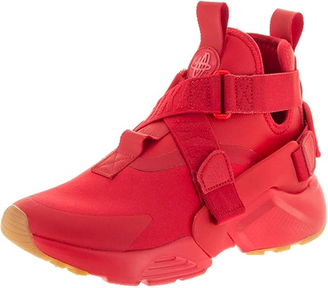 Amazon.com | Nike Women's Air Huarache City Speed Red/Speed Red/Black Running Shoe 8.5 Women US 