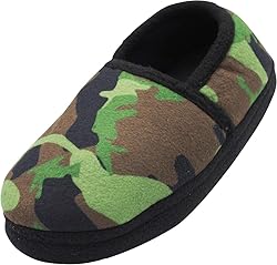 NORTY Size 6 Fleece Slippers for Boys - Slip-On