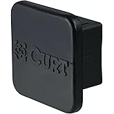 Curt 22276 Black 2" Rubber Receiver Tube Cover