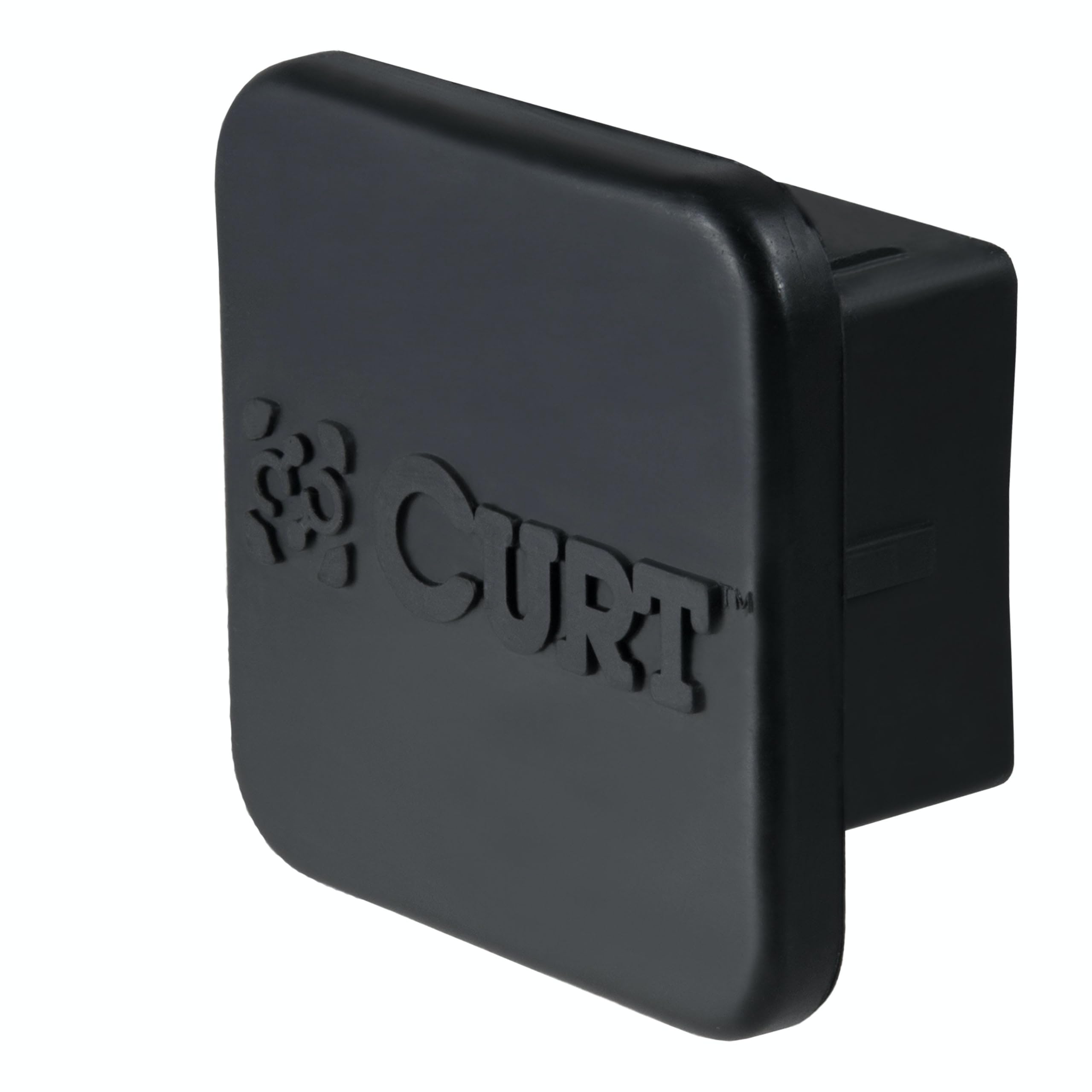 Photo 1 of CURT 22276 Rubber Trailer Hitch Cover, Fits 2-Inch Receiver