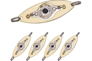 LED Fishing Lures, Fishing Lights Led Fishing Spoons Underwater Flashers, Bass Walleye Halibut Flasher Deep Drop Trolling Lur