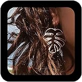 Iaceble Bohemia Palm Leaf Earrings Gold Hollow Leaf Dangle Earrings Monster Leaf Earrings Tropical Leaves Earrings Jewelry for Women and Girls