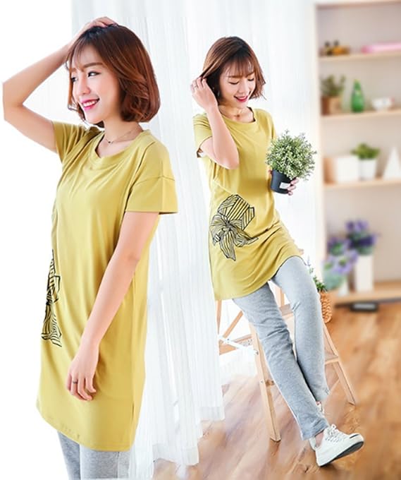 Amazon Co Jp マタニティ 授乳服 マタニティ ワンピース 授乳口 ファスナー 春 夏 Xl 服 ファッション小物