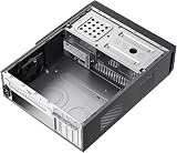 CiT S015B Micro-ATX Desktop PC Case RGB Rainbow Front Fan 300W PSU Black view 7