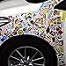 Beyong 100pcs Cool Graffiti Decals Vinyls Stickers Perfect to Car Motorcycle Bicycle Skateboard Laptop Luggage Bumper (Cool Sticker 100 Pcs)