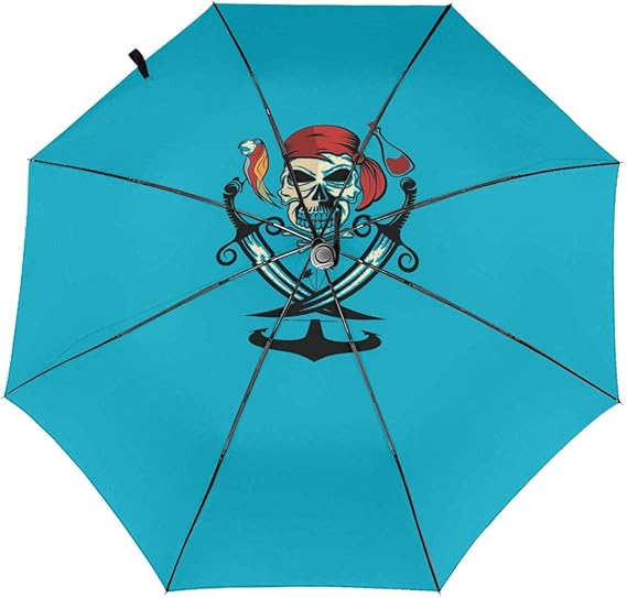 Amazon Co Jp オウム ラム アンカーと手のひらで海賊の頭蓋骨 折りたたみ傘 自動開閉 頑丈な8本骨 メンズ 台風対応 梅雨対策 大きい 超撥水 おりたたみ傘 高強度グラスファイバー ビッグサイズ 晴雨兼用 収納ポーチ付き 服 ファッション小物