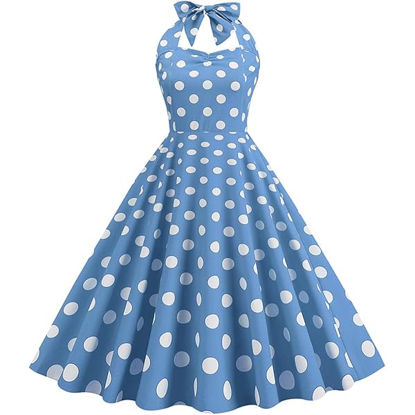Amazon.com: Women 1950s Retro Rockabilly Audrey Hepburn  display picture 1